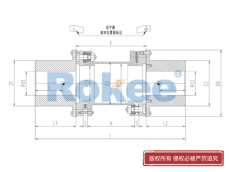 RLQA無法蘭快裝金屬膜片聯(lián)軸器,撓性膜片聯(lián)軸器廠家,撓性膜片聯(lián)軸器生產(chǎn)廠家